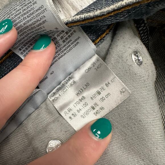 Levi's Vintage red tab Jeans - distressed Blue 33x30 - Picture 6 of 13